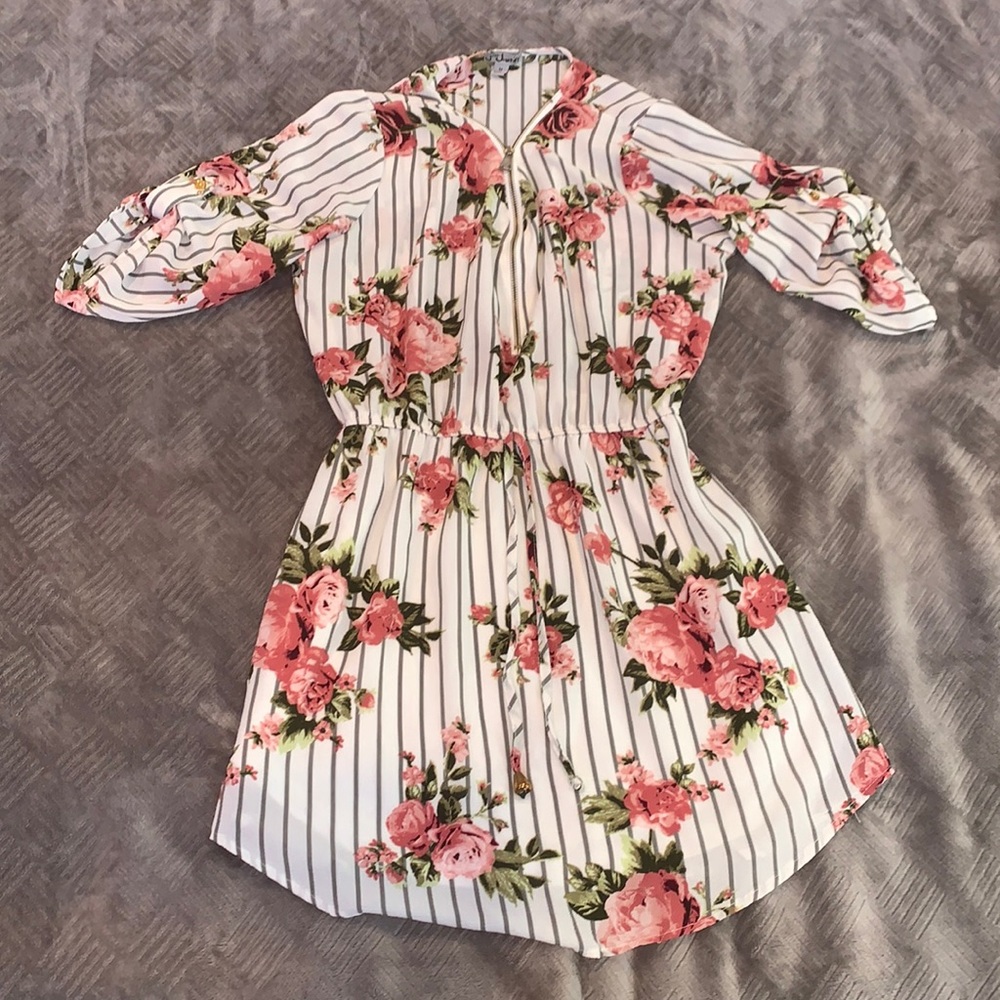 J for Justify Floral Dress